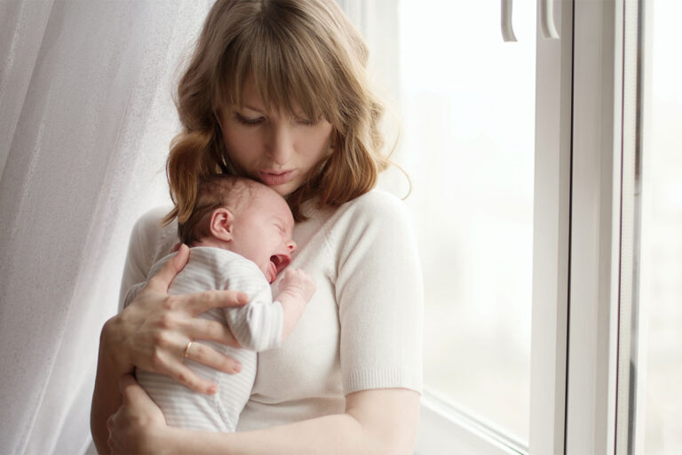Mother and baby